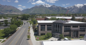 Aerial footage in Utah